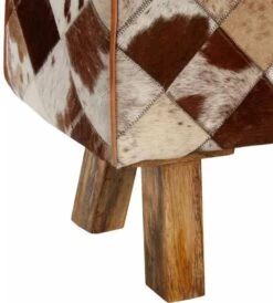 Banc Assise Peau De Vache Et Pieds Bois Clair Pua 120 Cm -Chaise Soldes Magasin banc assise peau de vache et pieds bois clair pua 120 cm 3666722582926 252981