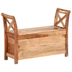 Banc D'entrée 103x33x72 Cm Bois Solide 20 Banc D'entrée 103x33x72 Cm Bois Solide -Chaise Soldes Magasin banc d entree 103x33x72 cm bois solide 3666722494199 637094