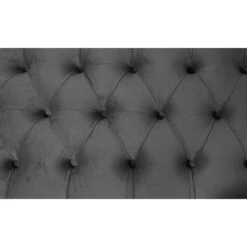 Banquette Capitonnée Velours Noir Bluddy -Chaise Soldes Magasin banquette capitonnee velours noir 3327480051184 396490