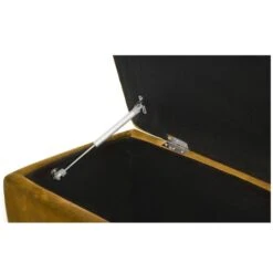 Banquette Coffre Velours Jaune Ocre Et Pied Métal Doré Enya 9 Banquette Coffre Velours Jaune Ocre Et Pied Métal Doré Enya -Chaise Soldes Magasin banquette coffre velours jaune ocre et pied metal dore alexandrie 3327480052730 408062