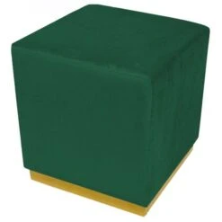 Banquette Et Poufs Velours Vert Et Métal Doré Ismael 11 Banquette Et Poufs Velours Vert Et Métal Doré Ismael -Chaise Soldes Magasin banquette et poufs velours vert et metal dore 3327480051214 396476