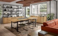 Chaise Acier Noir Et Assise Avec Un Coussin En Cuir Noir Indy -Chaise Soldes Magasin chaise acier noir mara 412901