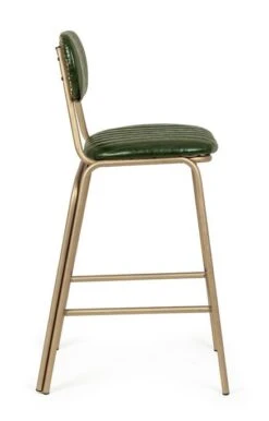 Chaise De Bar Acier Vert Et Doré Addy Hauteur D'assise 73 Cm -Chaise Soldes Magasin chaise de bar acier vert et dore addy hauteur d assise 73 cm 3666722013512 1346626