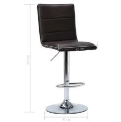 Chaise De Bar Simili Cuir Marron Et Métal Chromé Rand 14 Chaise De Bar Simili Cuir Marron Et Métal Chromé Rand -Chaise Soldes Magasin chaise de bar simili cuir marron et metal chrome rand 8719883607207 362232