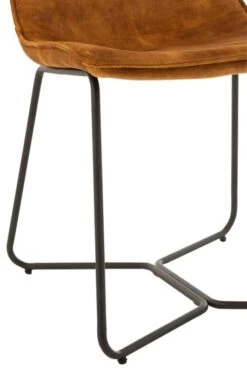 Chaise Métal Couleur Cognac Catia L 64 Cm -Chaise Soldes Magasin chaise metal couleur cognac catia l 64 cm 5400924195205 1331070