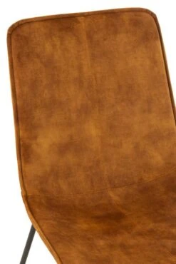 Chaise Métal Couleur Cognac Catia L 64 Cm -Chaise Soldes Magasin chaise metal couleur cognac catia l 64 cm 5400924195205 1331072