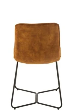 Chaise Métal Couleur Cognac Catia L 64 Cm -Chaise Soldes Magasin chaise metal couleur cognac catia l 64 cm 5400924195205 1331073