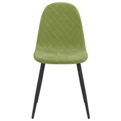 Chaise Pieds Métal Noir Et Assise Velours Vert Clair Skyla - Lot De 2 -Chaise Soldes Magasin chaise pieds metal noir et assise velours vert clair skyla lot de 2 3666722297578 1016039