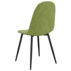 Chaise Pieds Métal Noir Et Assise Velours Vert Clair Skyla - Lot De 2 -Chaise Soldes Magasin chaise pieds metal noir et assise velours vert clair skyla lot de 2 3666722297578 1016041