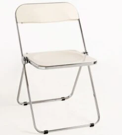 Chaise Pliante Blanche Marta - Lot De 2