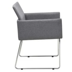 Chaise Tissu Gris Clair Et Pieds Métal Chromé Boo - Lot De 4 6 Chaise Tissu Gris Clair Et Pieds Métal Chromé Boo - Lot De 4 -Chaise Soldes Magasin chaise tissu gris clair et pieds metal chrome lot de 4 3666722549172 405285