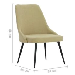 Chaises De Salle à Manger 2 Pcs Vert Tissu 16 13 Chaises De Salle à Manger 2 Pcs Vert Tissu 16 -Chaise Soldes Magasin chaises de salle a manger 2 pcs vert tissu 3666722213417 1151916