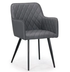 Chaise Soldes Magasin -Chaise Soldes Magasin chaises matelasse simili gris vack lot de 2 3327480030790 211355