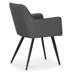 Chaises Matelassé Simili Gris Vack - Lot De 2 9 Chaises Matelassé Simili Gris Vack - Lot De 2 -Chaise Soldes Magasin chaises matelasse simili gris vack lot de 2 3327480030790 211358