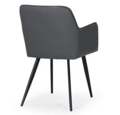 Chaises Matelassé Simili Gris Vack - Lot De 2 11 Chaises Matelassé Simili Gris Vack - Lot De 2 -Chaise Soldes Magasin chaises matelasse simili gris vack lot de 2 3327480030790 211360