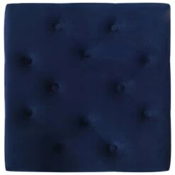 Tabouret Bleu Marine 60x60x36 Cm Velours Karo -Chaise Soldes Magasin tabouret bleu marine 60x60x36 cm velours karo 3666722253802 1086360