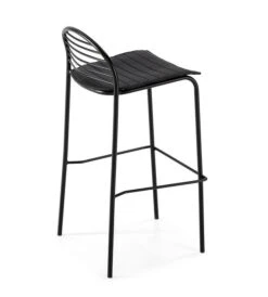 Tabouret De Bar Cuir Noir Et Pieds Métal Noir Desy 5 Tabouret De Bar Cuir Noir Et Pieds Métal Noir Desy -Chaise Soldes Magasin tabouret de bar cuir noir et pieds metal noir 8435471842248 661851